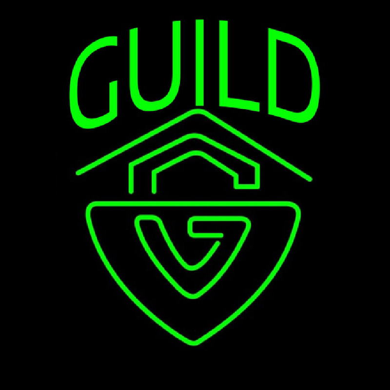 Guild Logo Enseigne Néon