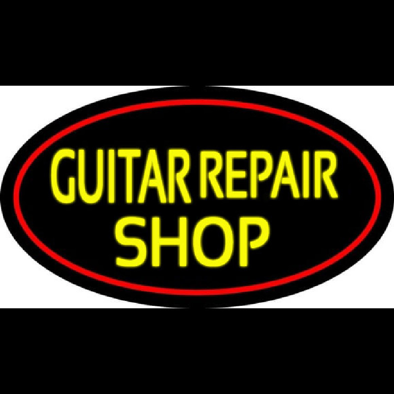 Guitar Repair Shop 2 Enseigne Néon