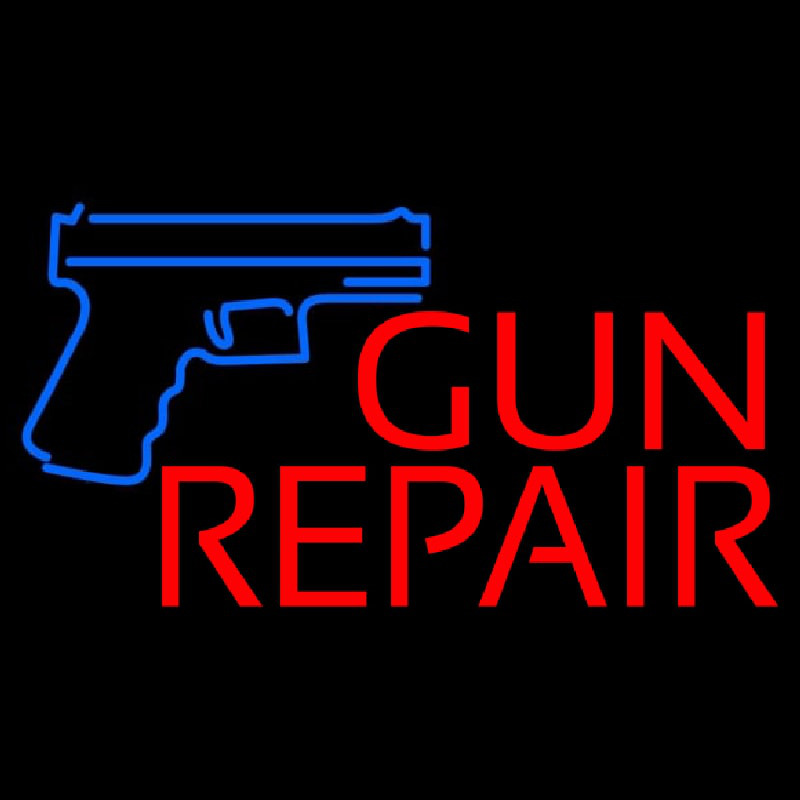 Gun Repair Enseigne Néon