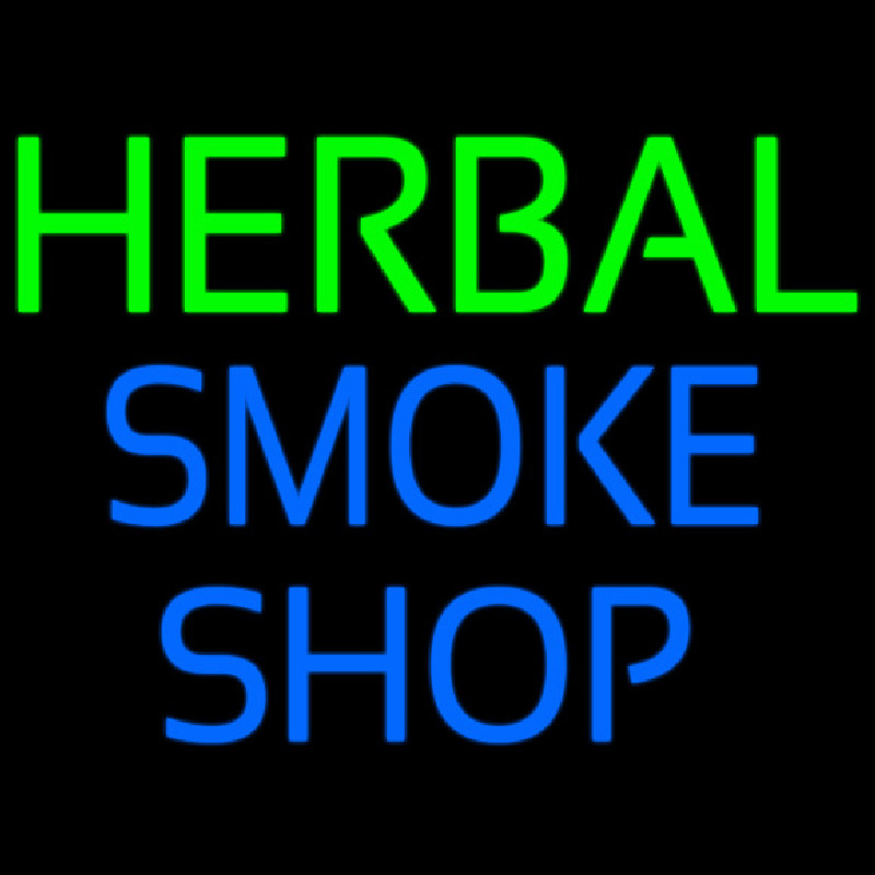 Herbal Smoke Shop Enseigne Néon