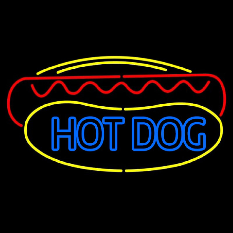 Hot Dog Enseigne Néon