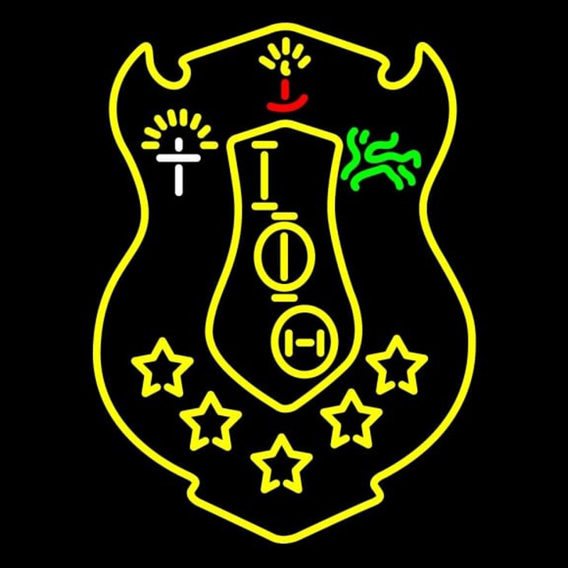 Iota Phi Theta Logo Enseigne Néon