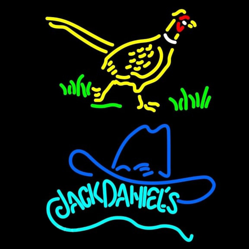 Jack Daniels and Pheasant Enseigne Néon