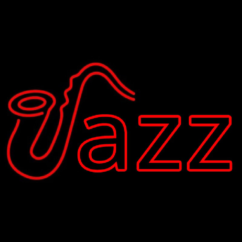 Jazz Red 2 Enseigne Néon