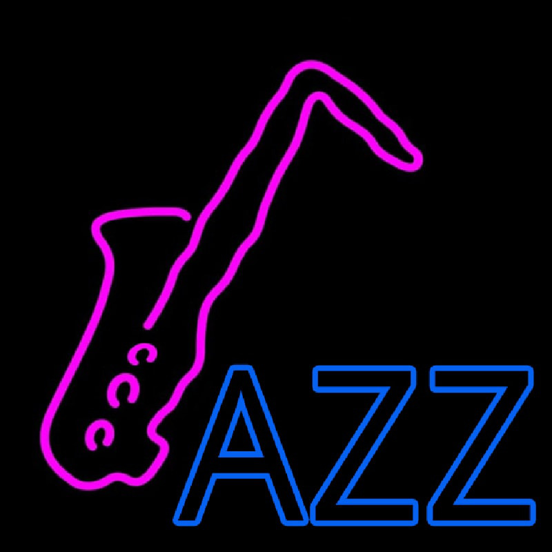 Jazz With Logo Enseigne Néon