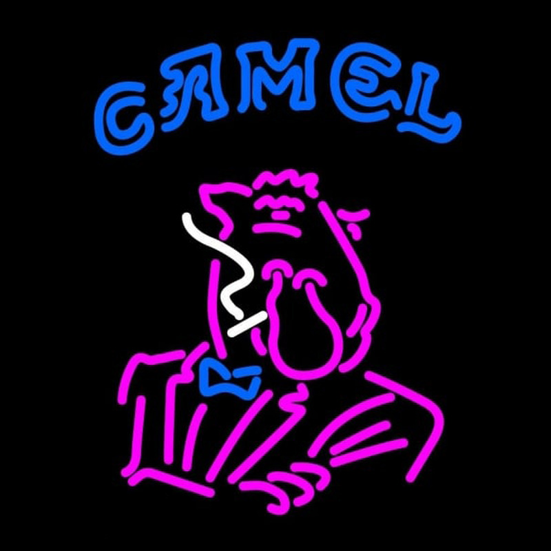 Joe Camel Logo Enseigne Néon