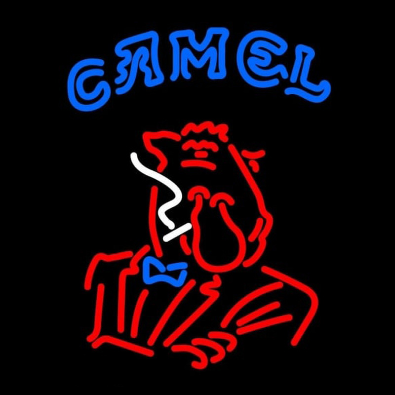 Joe Camel Red Logo Enseigne Néon