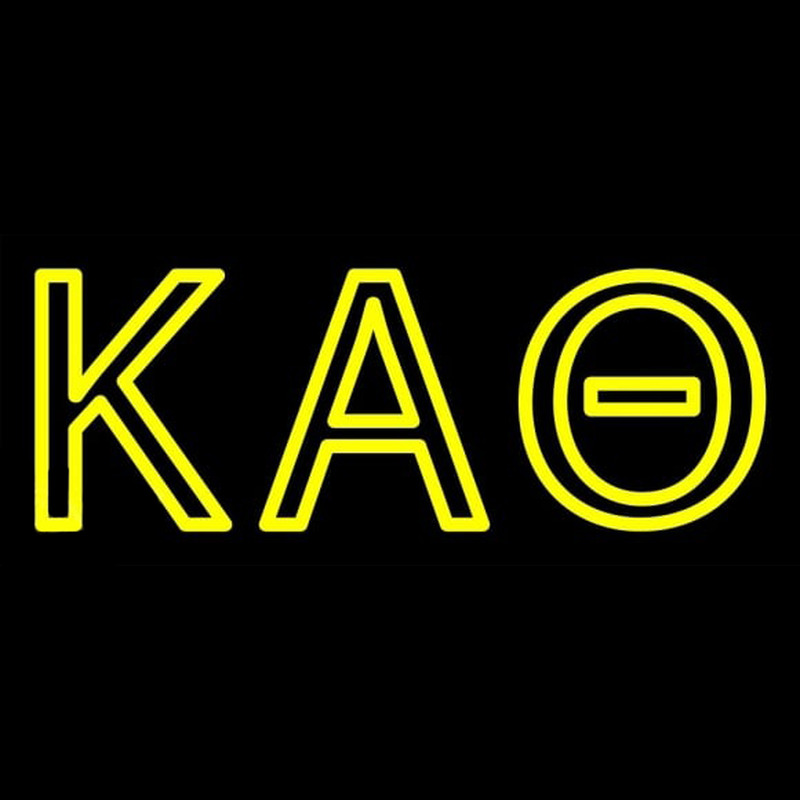 Kappa Alpha Theta Enseigne Néon