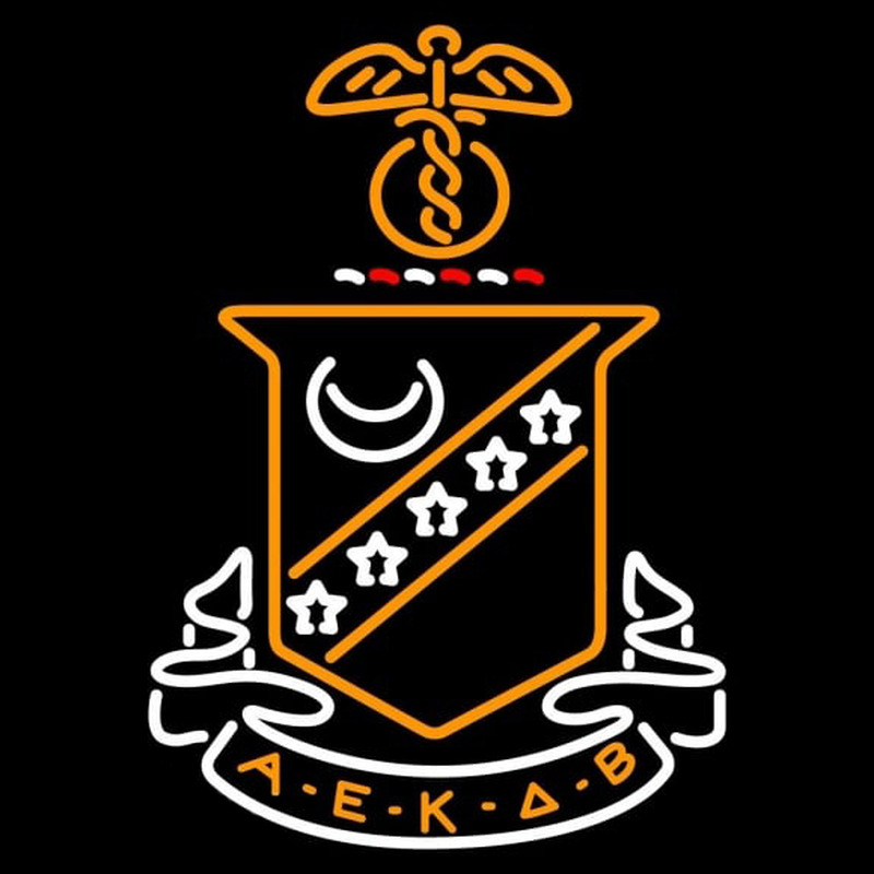 Kappa Omega Sigma Logo Enseigne Néon