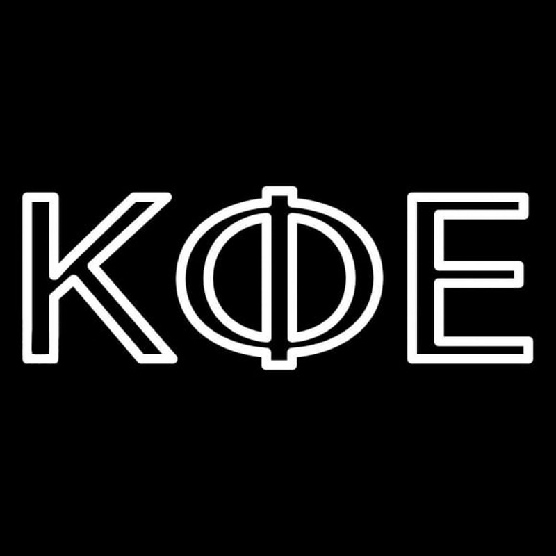 Kappa Phi Epsilon Enseigne Néon