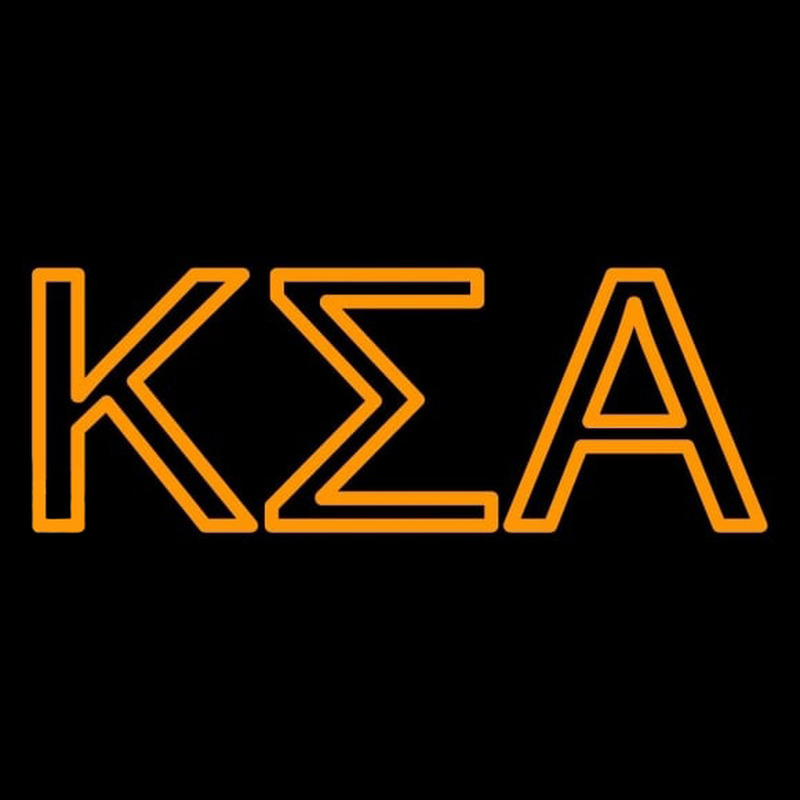 Kappa Sigma Alpha Enseigne Néon