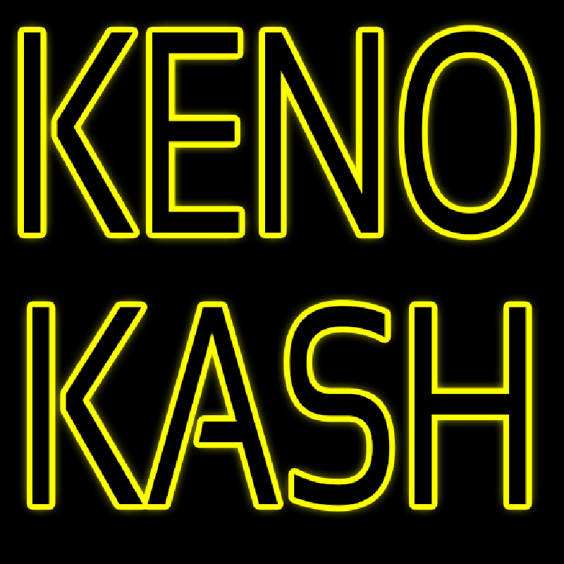 Keno Kash Enseigne Néon