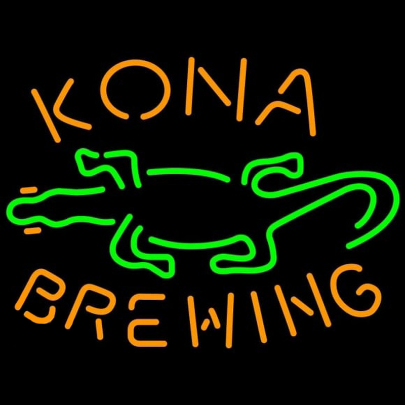 Kona Brewing Co GECKO Enseigne Néon