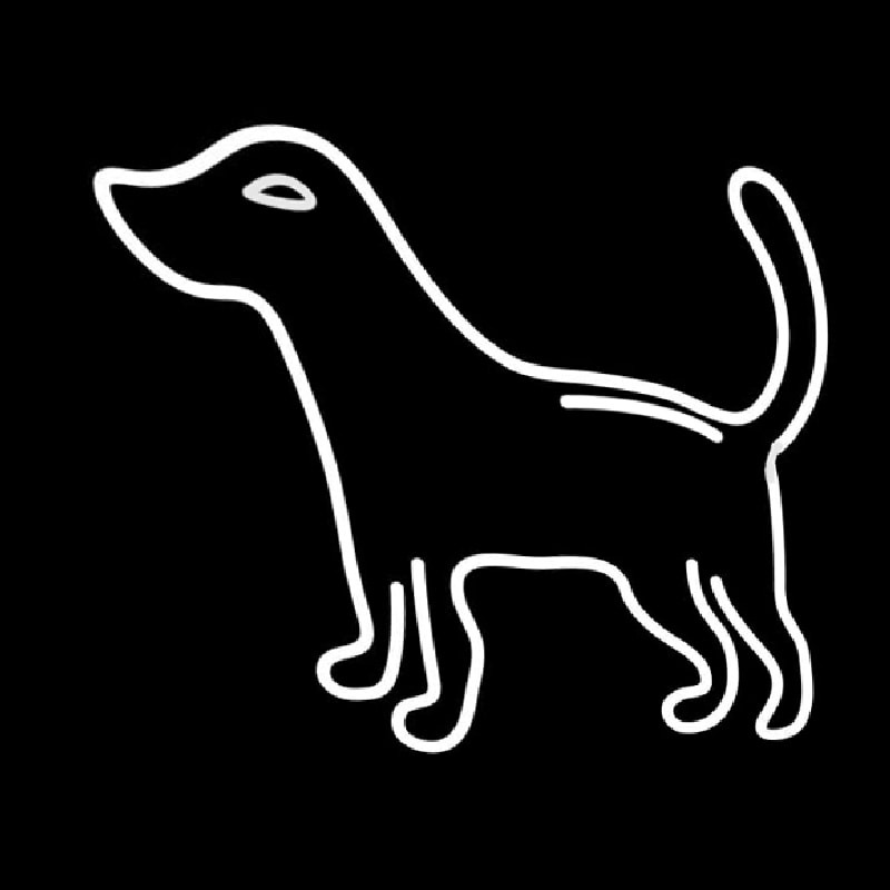 Logo Dog 1 Enseigne Néon