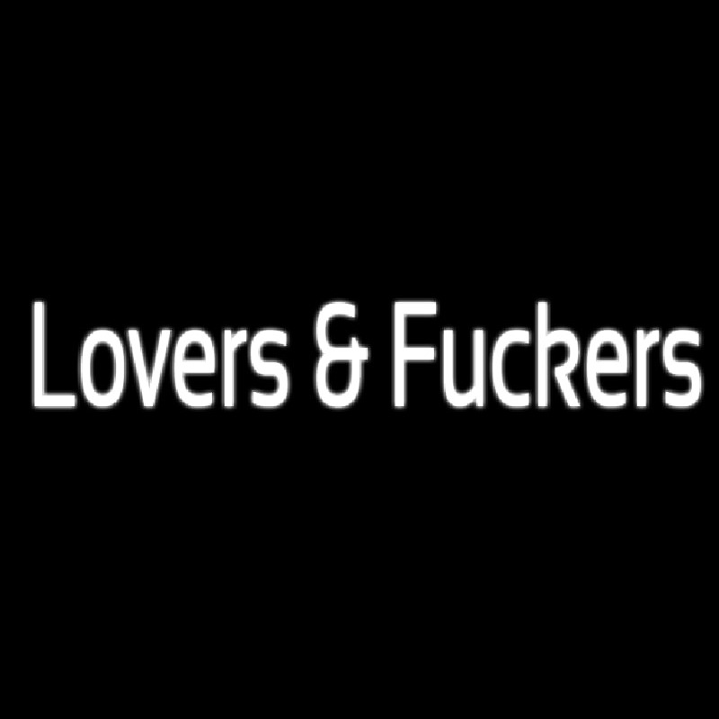 Lovers And Fuckers Enseigne Néon