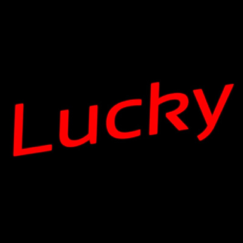 Lucky Enseigne Néon