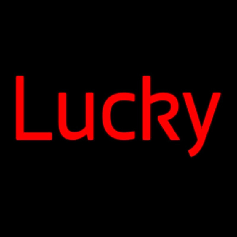 Lucky Enseigne Néon