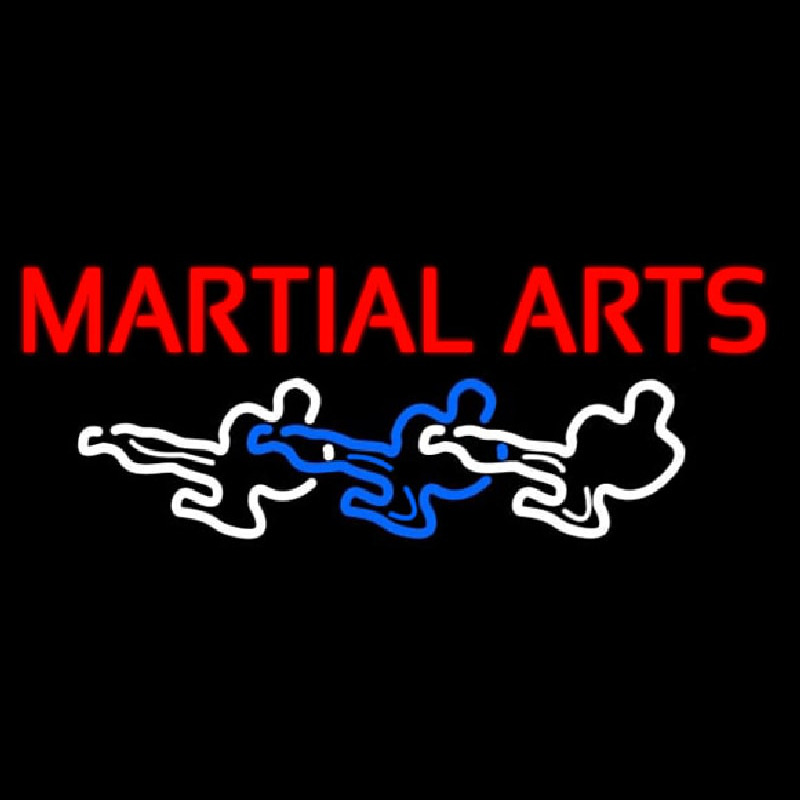 Martial Arts Enseigne Néon