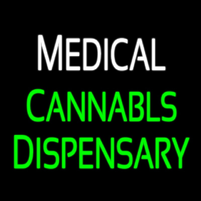 Medical Cannabis Dispensary Enseigne Néon