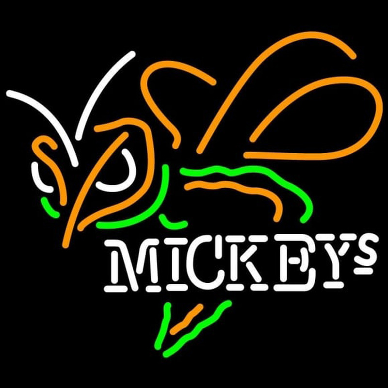 Mickeys Bumble Bee Hornet Enseigne Néon