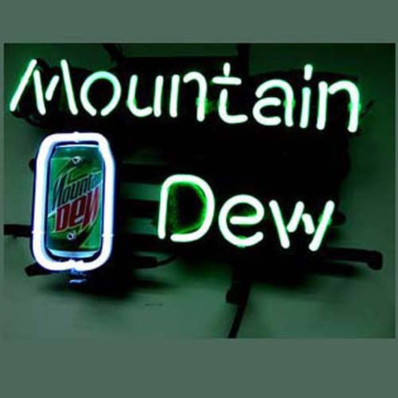 Mountain Dew Soda Bière Bar Enseigne Néon