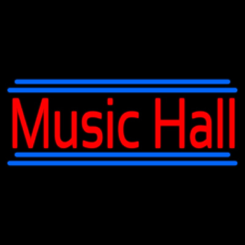 Music Hall Enseigne Néon