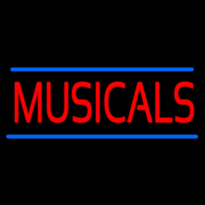 Musicals Enseigne Néon