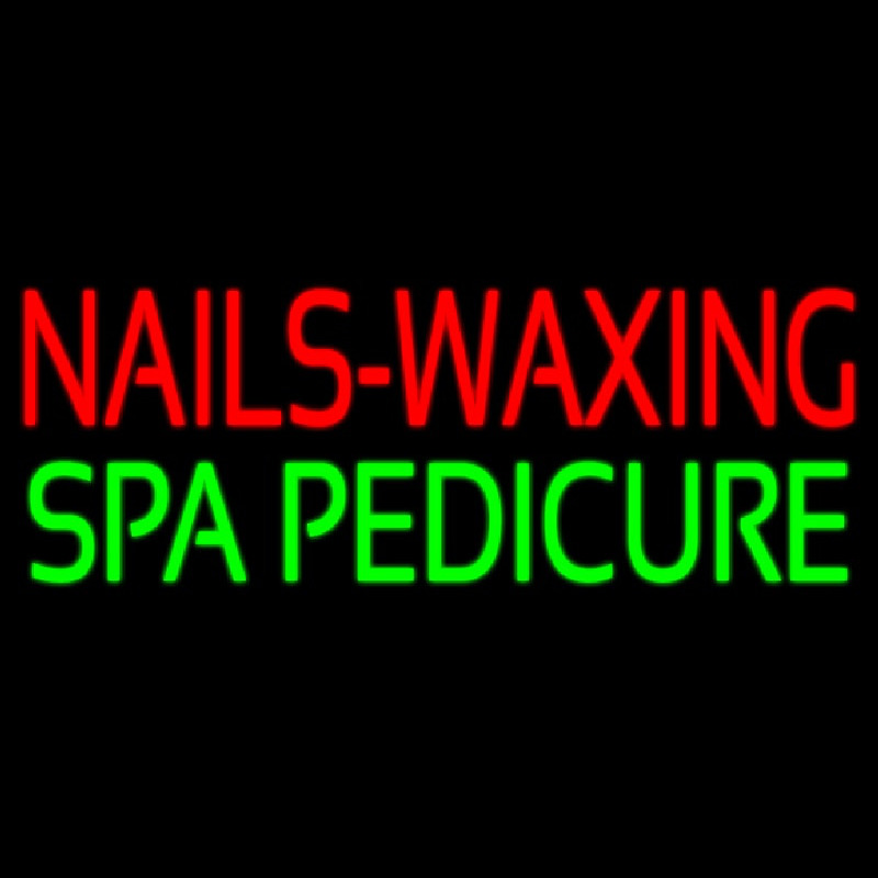 Nails Wa ing Spa Pedicure Enseigne Néon