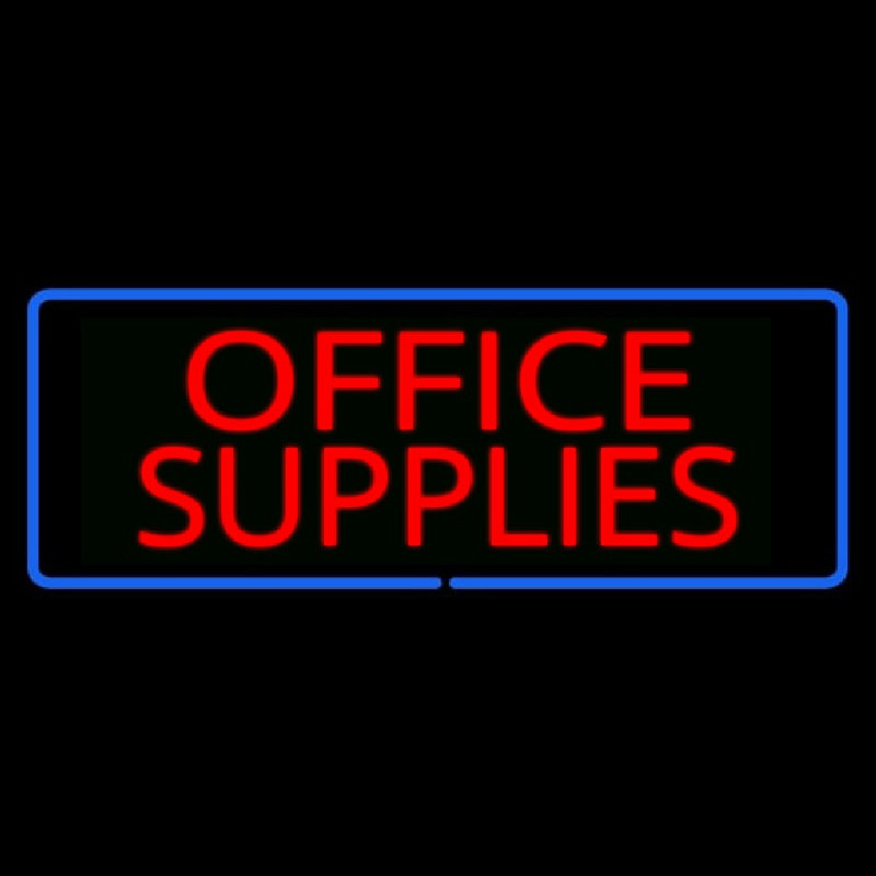 Office Supplies Enseigne Néon