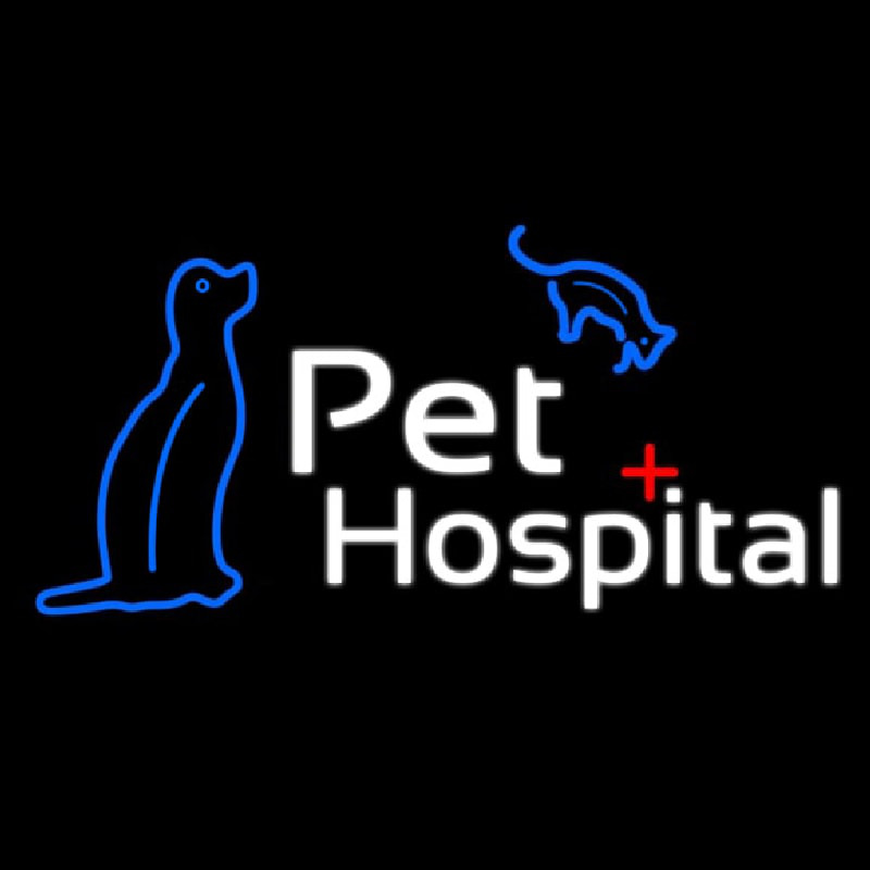 Pet Hospital Enseigne Néon