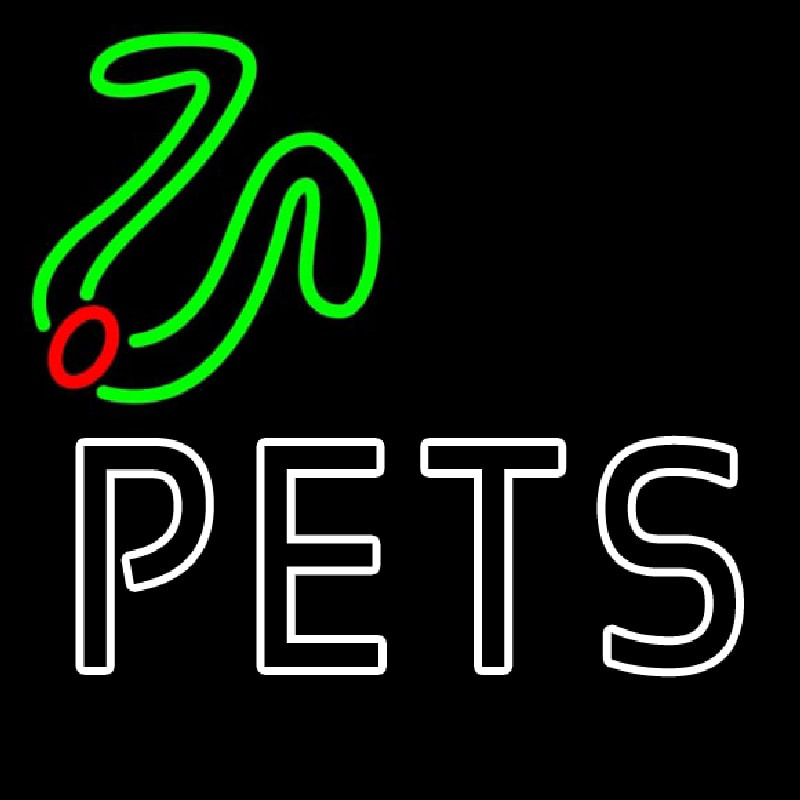 Pets Enseigne Néon