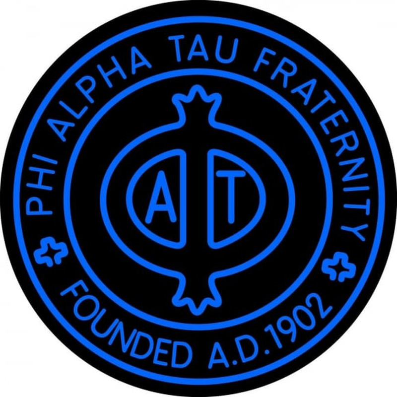 Phi Alpha Tau Logo Enseigne Néon