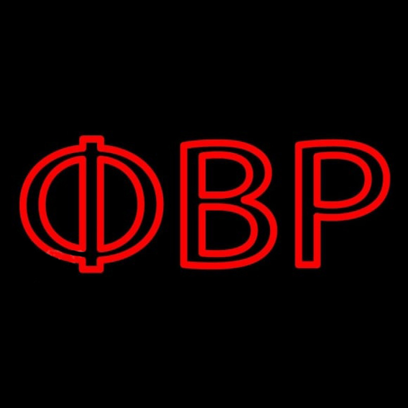 Phi Beta Rho Enseigne Néon