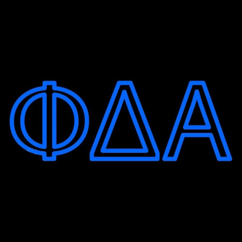 Phi Delta Alpha Enseigne Néon