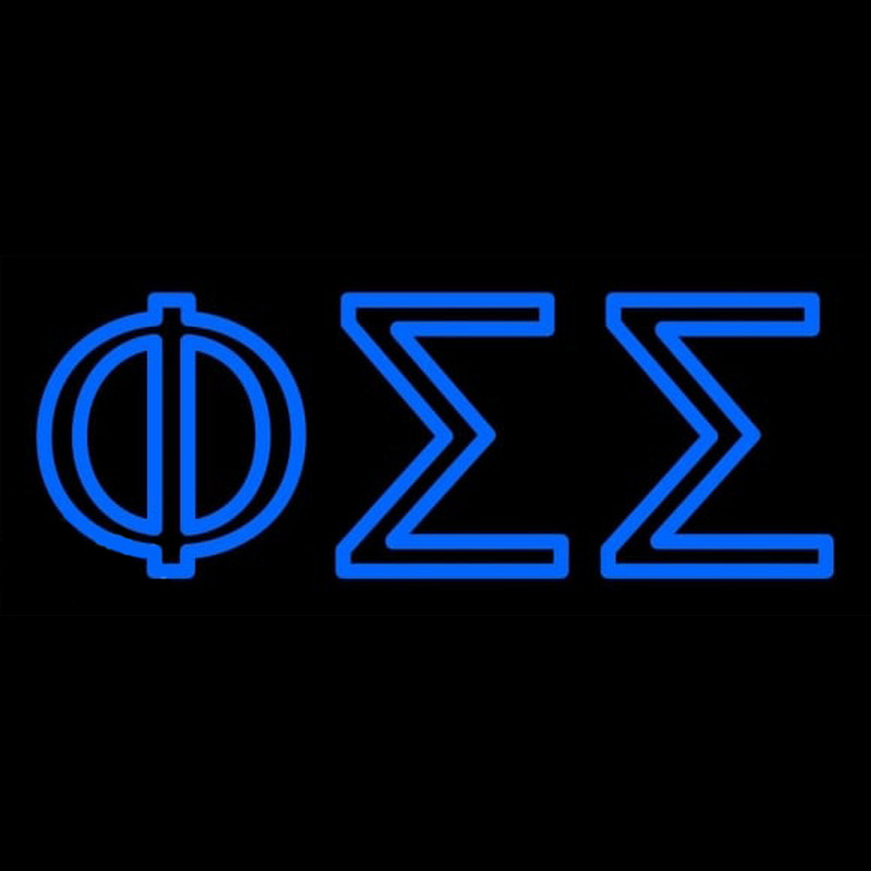 Phi Sigma Sigma Enseigne Néon