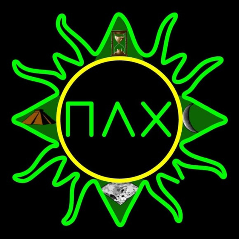 Pi Lambda Chi Latina Greek Logo Enseigne Néon