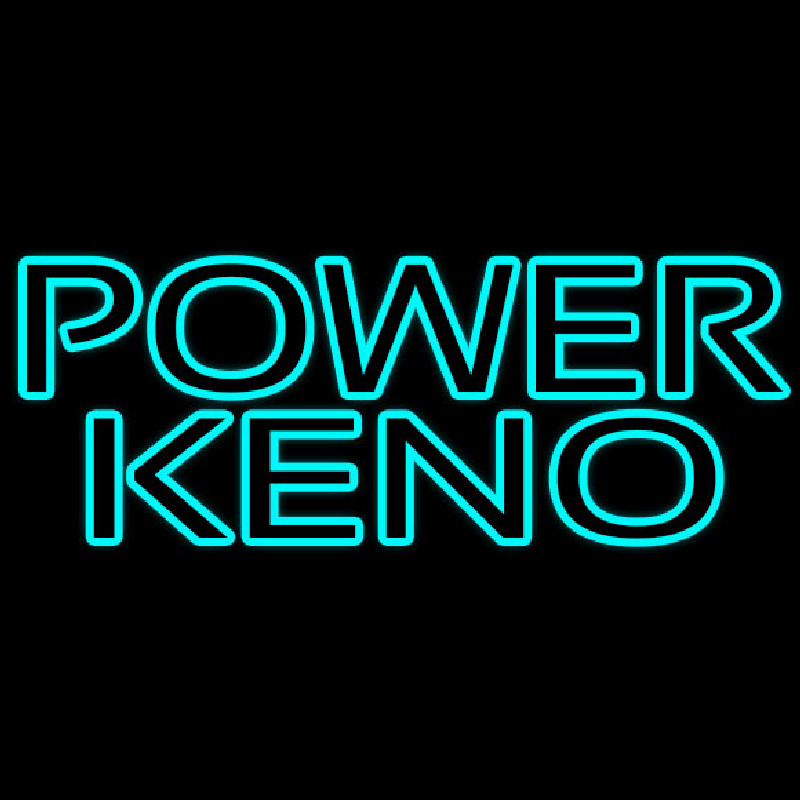 Power Keno 3 Enseigne Néon