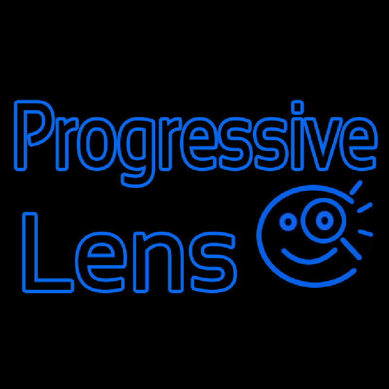 Progressive Lens Enseigne Néon