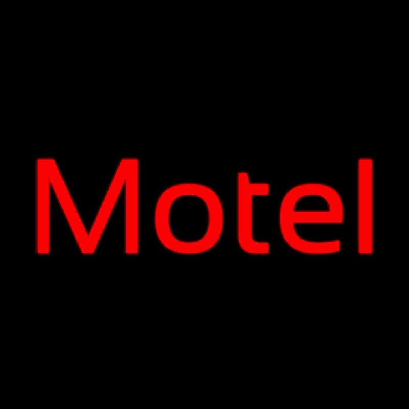 Red Motel Enseigne Néon