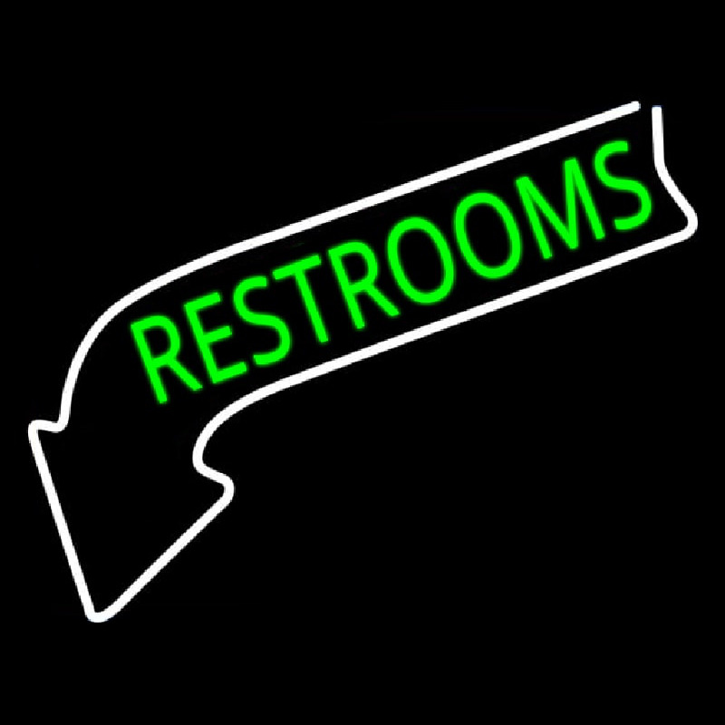 Restrooms Enseigne Néon