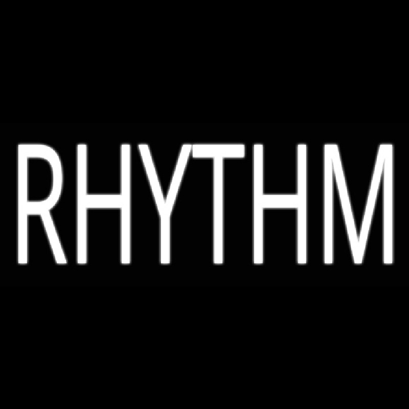 Rhythm Enseigne Néon