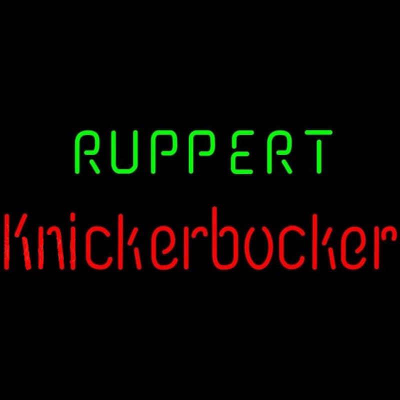 Ruppert Knickerbocker Enseigne Néon