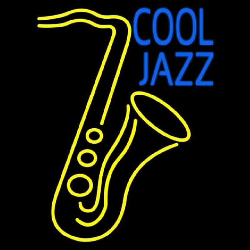 Sa ophone Cool Jazz Enseigne Néon