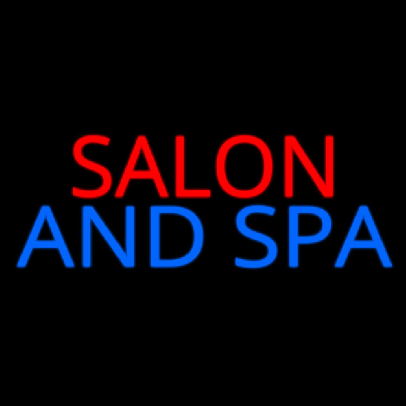 Salon And Spa Enseigne Néon