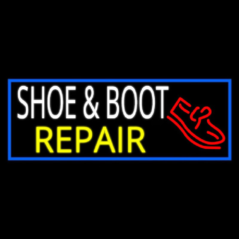 Shoe And Boot Repair Enseigne Néon