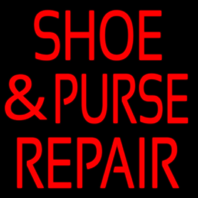 Shoe And Purse Repair Enseigne Néon