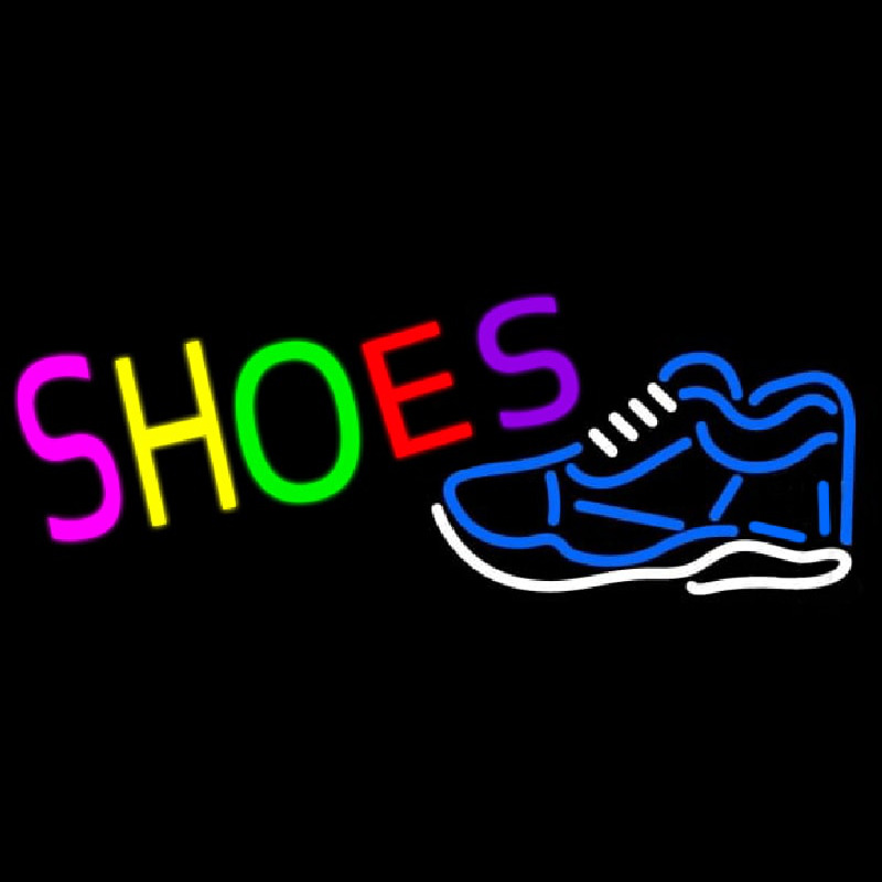 Shoes Logo Enseigne Néon