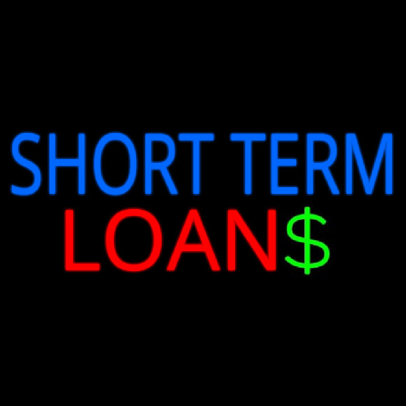 Short Term Loans Enseigne Néon