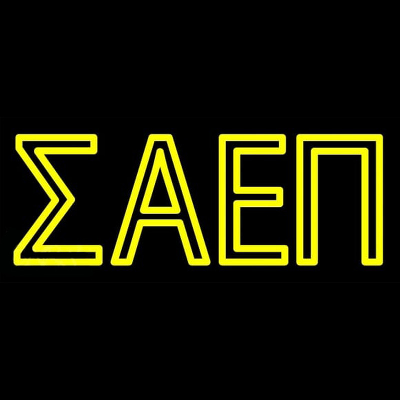 Sigma Alpha Epsilon Pi Enseigne Néon