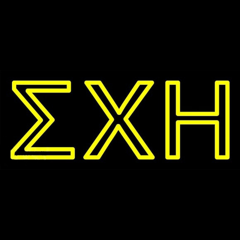 Sigma Chi Eta Enseigne Néon